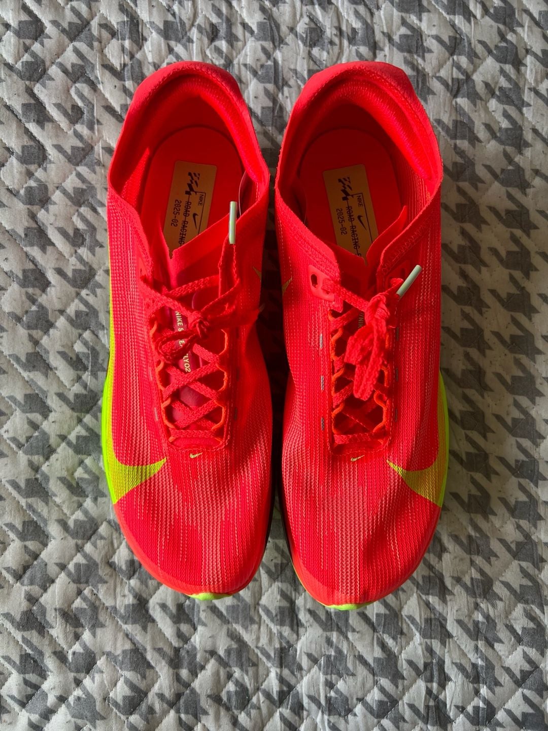 Nike Zoomx Streakfly 2 Road Racing Shoes Bright Crimson Volt